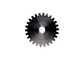 Industrial Equipments Miniature Spur Gears Carbo Nitride T26 M1.0 SUS304